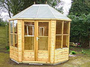 Corner Summerhouse for Sale