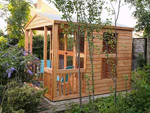 Summerhouse with Verandah for Eagle Sheds