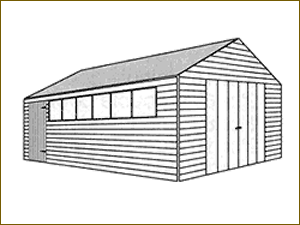 Timber Garages for Sale